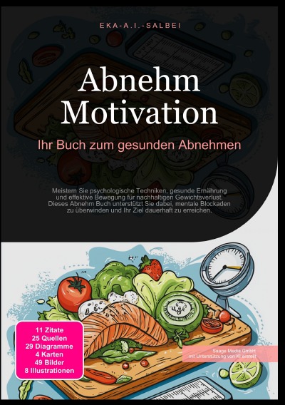 'Cover von Abnehm Motivation: Ihr Buch zum gesunden Abnehmen'-Cover