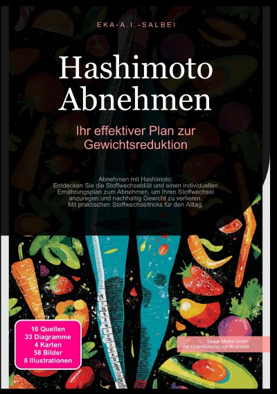 'Cover von Hashimoto Abnehmen: Ihr effektiver Plan zur Gewichtsreduktion'-Cover