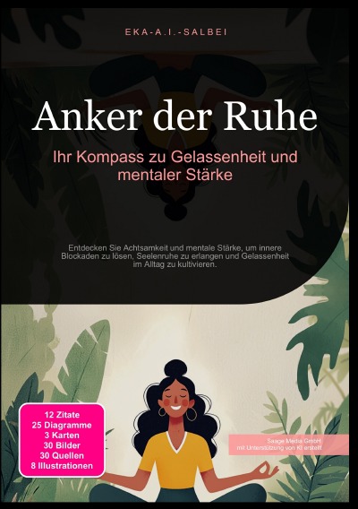'Cover von Anker der Ruhe: Ihr Kompass zu Gelassenheit und mentaler Stärke'-Cover