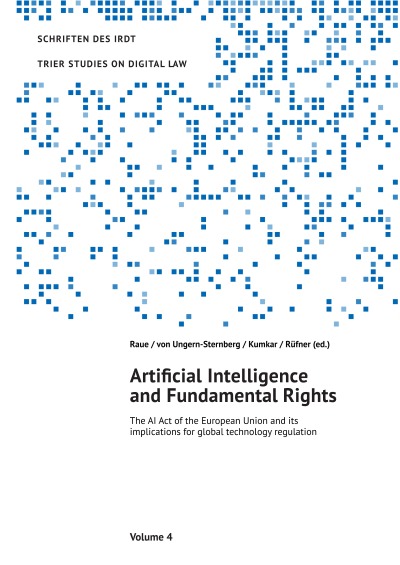 'Cover von Artificial Intelligence and Fundamental Rights'-Cover
