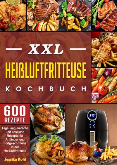 'Cover von XXL Heißluftfritteuse Kochbuch'-Cover