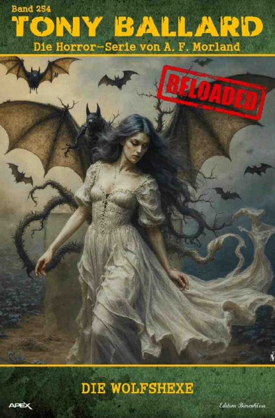 'Cover von Tony Ballard – Reloaded, Band 254: Die Wolfshexe'-Cover