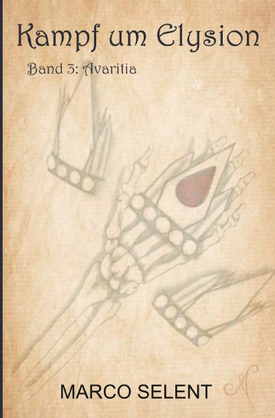 'Cover von Kampf um Elysion – Band 3: Avaritia'-Cover