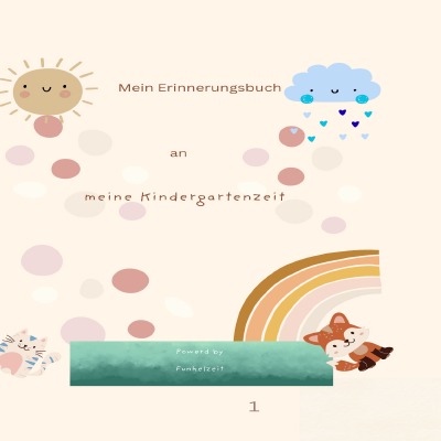 'Cover von Erinnerungsbuch- meine Kindergartenzeit'-Cover