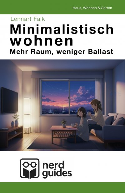 'Cover von Minimalistisch wohnen – Mehr Raum, weniger Ballast'-Cover