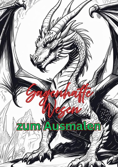 'Cover von Sagenhafte Wesen zum Ausmalen'-Cover