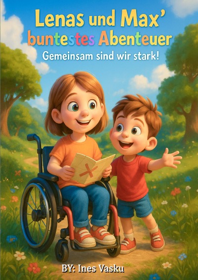 'Cover von Lena und Max´ buntestes Abenteuer'-Cover