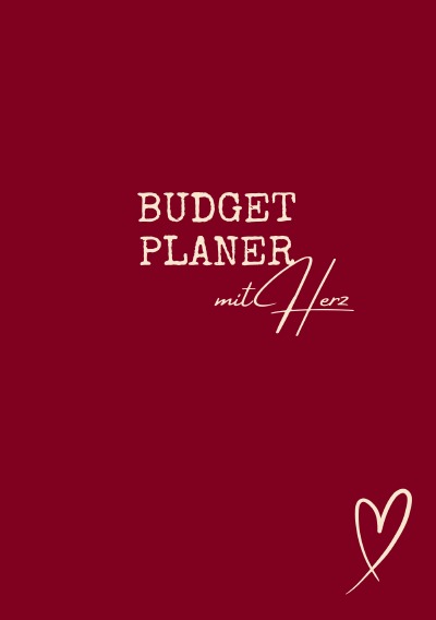 'Cover von Budgetplaner mit Herz'-Cover