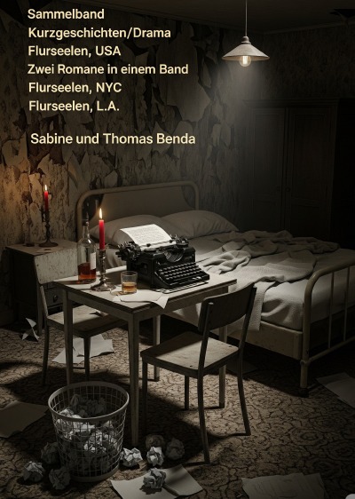 'Cover von Sammelband Kurzgeschichten/Drama Flurseelen, USA – Zwei Romane in einem Band'-Cover