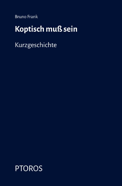 'Cover von Koptisch muß sein'-Cover