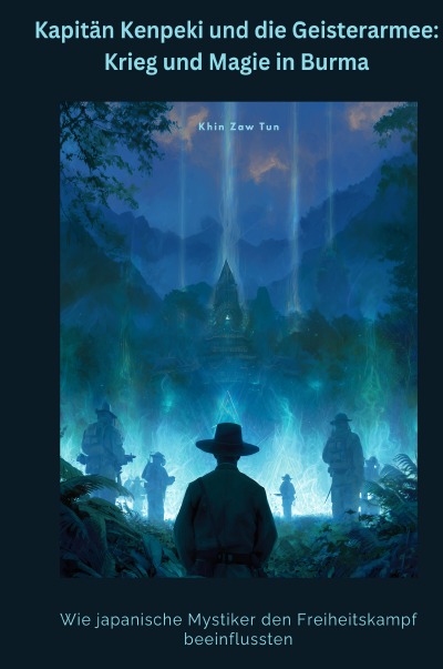 'Cover von Kapitän Kenpeki und die  Geisterarmee:  Krieg und Magie in Burma'-Cover