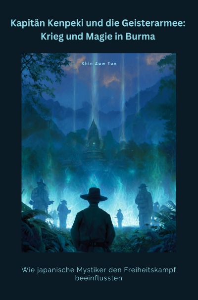 'Cover von Kapitän Kenpeki und die  Geisterarmee:  Krieg und Magie in Burma'-Cover