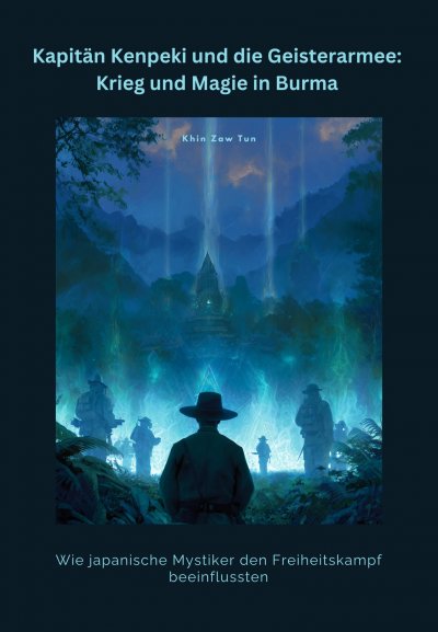 'Cover von Kapitän Kenpeki und die  Geisterarmee:  Krieg und Magie in Burma'-Cover