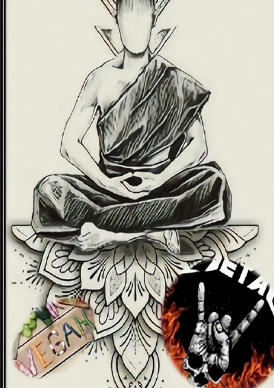 'Cover von Buddhistischer Metal Veganer'-Cover