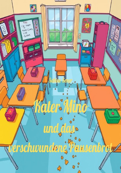 'Cover von Kater Mino und das verschwundene Pausenbrot'-Cover