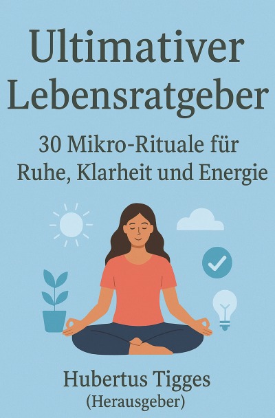 'Cover von Der ultimative Lebensratgeber: 30 Mikro-Rituale für Ruhe, Klarheit und Energie'-Cover