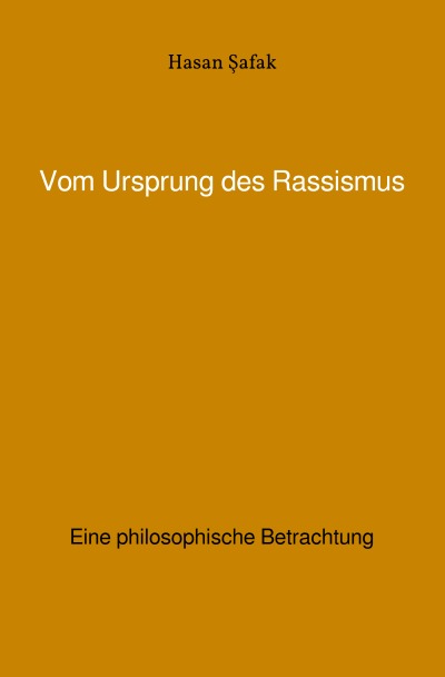 'Cover von Vom Ursprung des Rassismus'-Cover