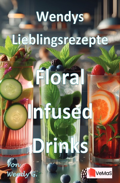 'Cover von Wendys Lieblingsrezepte – Floral Infused Drinks'-Cover