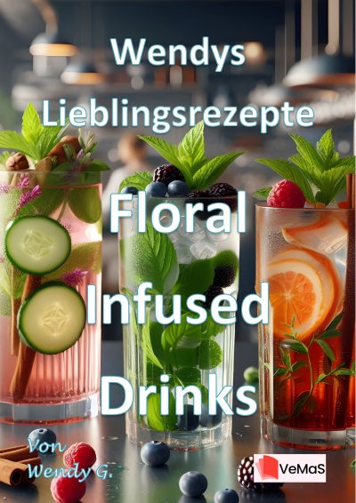 'Cover von Wendys Lieblingsrezepte – Floral Infused Drinks'-Cover