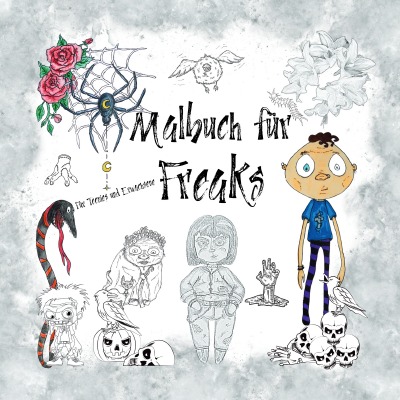 'Cover von Malbuch für Freaks'-Cover