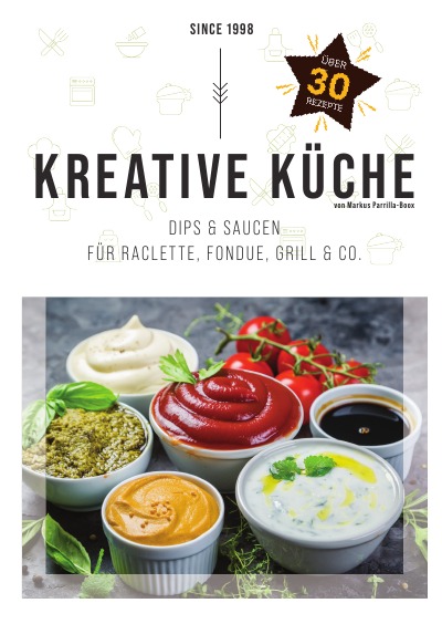 'Cover von Kreative Küche – Dips & Soßen für Raclette, Fondue, Grill und Co.'-Cover