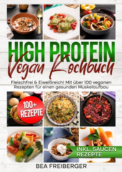 'Cover von High Protein Vegan Kochbuch'-Cover