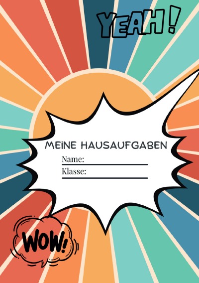 'Cover von Mein Hausaufgabenheft mit Stundenplan, Tipps & Fun Facts'-Cover