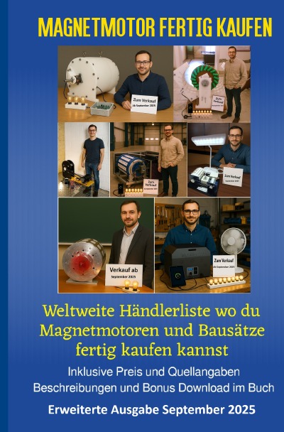 'Cover von Magnetmotor fertig kaufen Ausgabe September 2025'-Cover