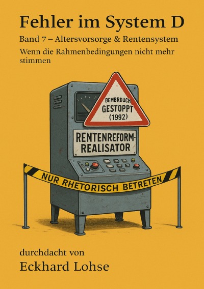 'Cover von Fehler im System D Band 7 Altersvorsorge & Rentensystem'-Cover