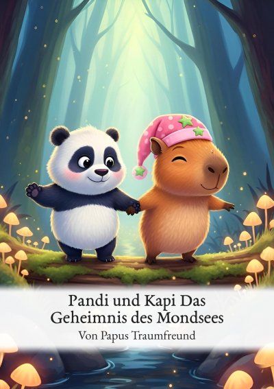 'Cover von Pandi und Kapi Das Geheimnis des Mondsees'-Cover
