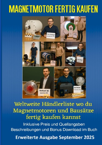 'Cover von Magnetmotor fertig kaufen Ausgabe September 2025'-Cover