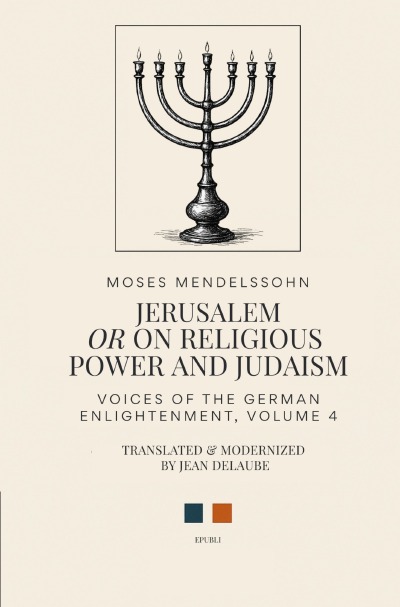 'Cover von Jerusalem: Or on Religious Power and Judaism'-Cover