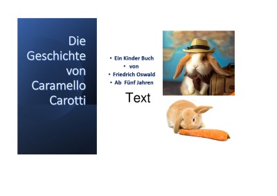 'Cover von Die Geschichte von Caramello Carotti'-Cover