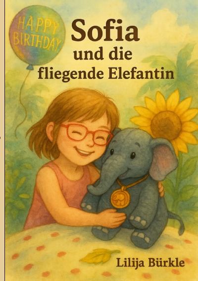 'Cover von Sofia und die fliegende Elefantin'-Cover