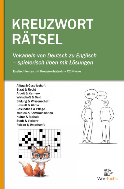 'Cover von Kreuzworträtsel Deutsch – Englisch'-Cover