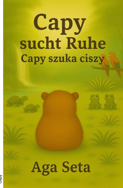 'Cover von Capy sucht Ruhe. Capy szuka ciszy'-Cover