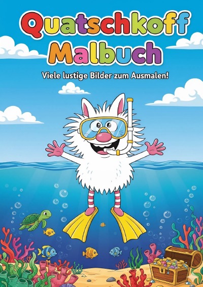 'Cover von Quatschkopf Malbuch'-Cover