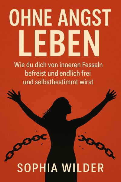 'Cover von „Ohne Angst leben: Wie du dich von inneren Fesseln befreist und endlich frei und selbstbestimmt wirst“'-Cover