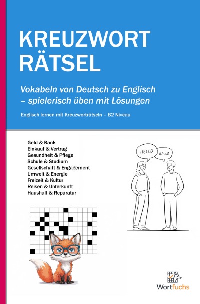 'Cover von Kreuzworträtsel Deutsch – Englisch'-Cover