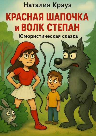 'Cover von Красная Шапочка и волк Степан. Юмористическая сказка.'-Cover