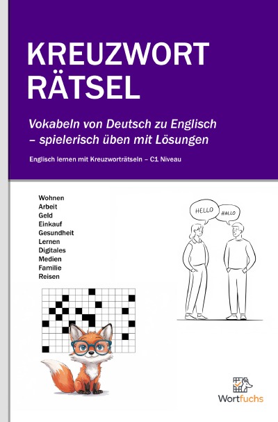 'Cover von Kreuzworträtsel Deutsch – Englisch'-Cover