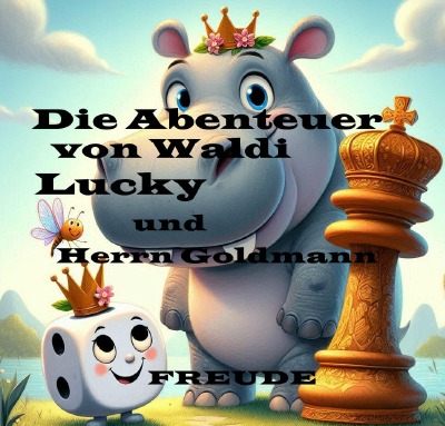 'Cover von Die Abenteuer von Waldi, Lucky und Herrn Goldmann'-Cover