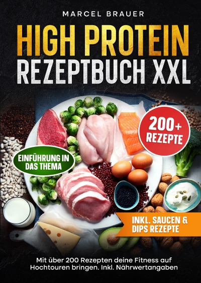 'Cover von High Protein Rezeptbuch XXL'-Cover