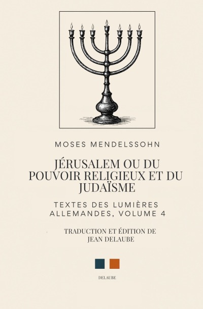 'Cover von Jérusalem ou du pouvoir religieux et du judaïsme'-Cover