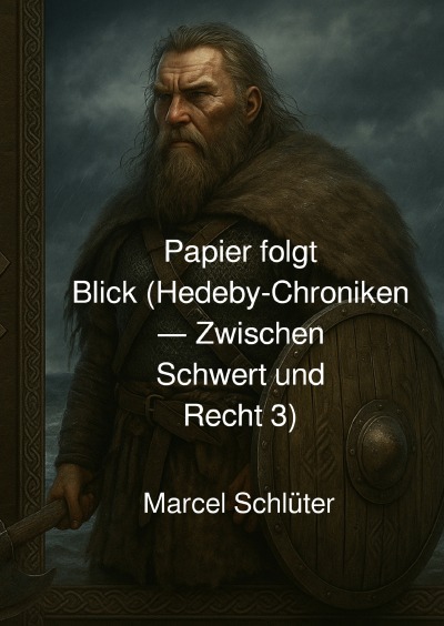 'Cover von Papier folgt Blick (Hedeby-Chroniken — Zwischen Schwert und Recht 3)'-Cover