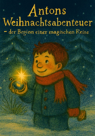 'Cover von Antons Weihnachtsabenteuer – der Beginn einer magischen Reise'-Cover
