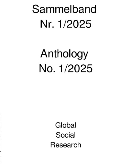 'Cover von Sammelband Nr. 1/2025  Anthology No. 1/2025'-Cover
