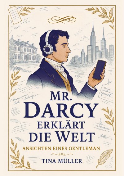 'Cover von Mr. Darcy erklärt die Welt'-Cover