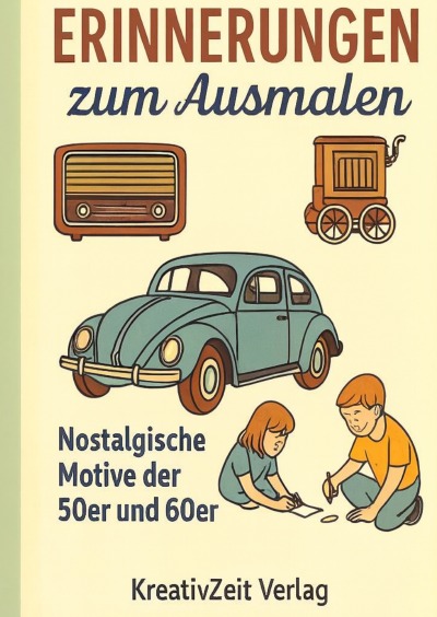 'Cover von Erinnerungen zum Ausmalen'-Cover