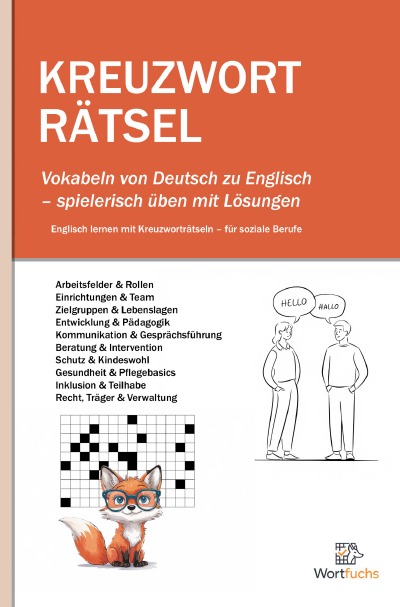 'Cover von Kreuzworträtsel  Deutsch – Englisch für soziale Berufe'-Cover